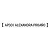 Logo Alexandra Proaño 3D