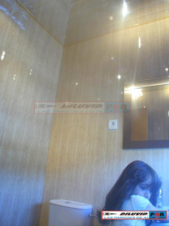 Baño style moderno color ocre, azul oscuro, marron  diseñado por DILUVID | Marca colaboradora | Copyright si